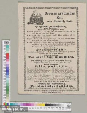 Grosses arabisches Zelt