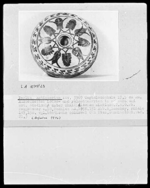 Omphalos-Phiale — Pflanzenornament