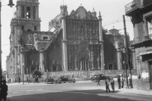 Die Kathedrale von Mexiko-Stadt (Lateinamerika-Aufenthalte 1934/1942 – 5. Mexiko 1937)