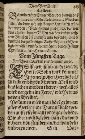 Vom Jüngsten Tage.