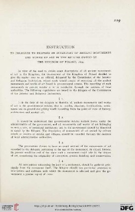 Instruction