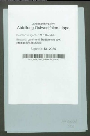 Nachlass Schnelle, Altenhagen