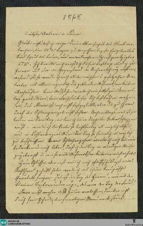 Brief von Vincenz Lachner an Antonie von Padua, 1868 - K 2917, 9