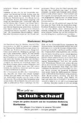 Blankeneser Bürgerball