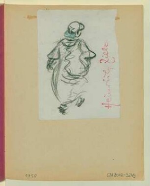 Frau in Rückansicht