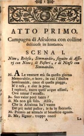 Semiramide in Ascalona : dramma per musica