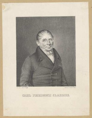 Bildnis des Carl Friedrich Claudius