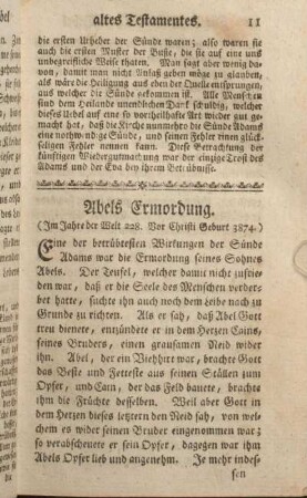 Abels Ermordung.