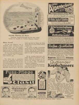 "Englische Meldung aus Malta"