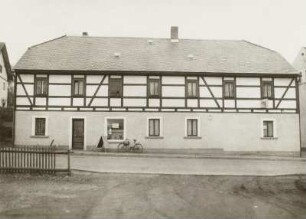 Mulda, Wohnhaus : Mulda. Wohnhaus, Hauptstraße 41. Straßenfront