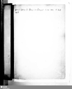 4,97: Briefe Ilgen an Böttiger - Mscr.Dresd.h.37,4˚,Bd.97