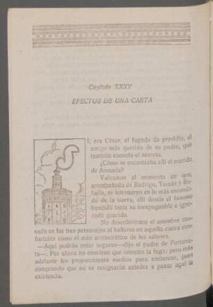 Capítulo XXXV - Efectos de una carta