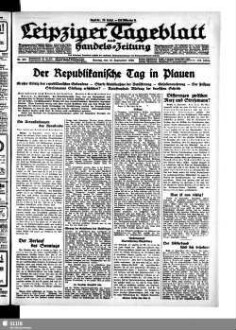 Leipziger Tageblatt und Handelszeitung : Amtsblatt des Rates und des Polizeiamtes der Stadt Leipzig