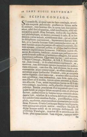 XI. Scipio Conzaga.