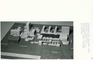 Kaufhaus Tauentzien, Berlin-Charlottenburg (Diplomarbeit bei Peter Poelzig): Modellfoto