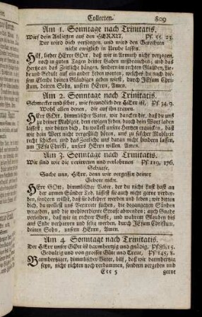 809-817, Sonntage nach Trinitatis