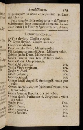 429-439, Litaniae Sanctorum; ...