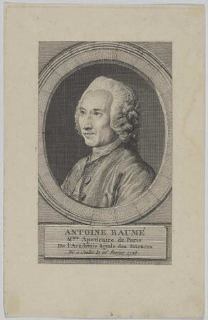 Bildnis des Antoine Baumé