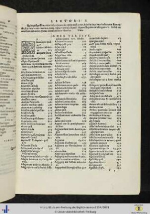 Index tertius.