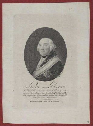 Bildnis des Levin von Geusau