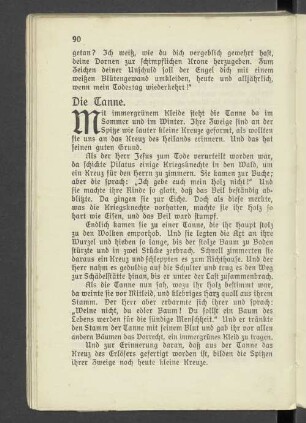 Die Tanne.