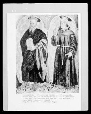 Polittico della Misericordia — Heiliger Bernhardin von Siena