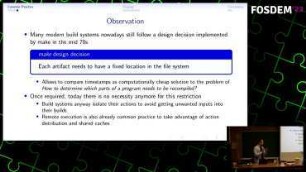 Staging of Artifacts in a Build System