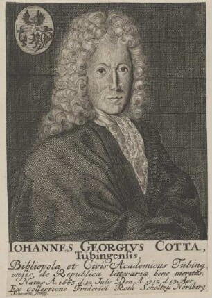Bildnis des Iohannes Georgivs Cotta