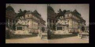 Denkmal für Prinz Eugen von Savoyen vor dem Burgpalast, Budapest
