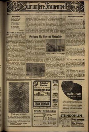 Zweite Ausgabe vom Mittwoch, den 02. Dezember 1936.