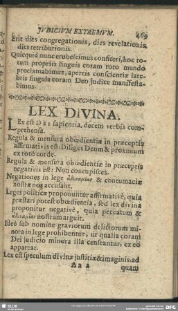 L [Lex Divina]