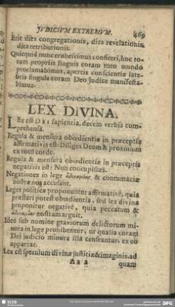 L [Lex Divina]