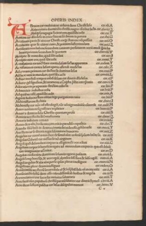 Operis Index