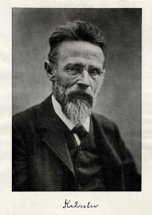 Bildnis von Kristian Erslev (1852-1930)