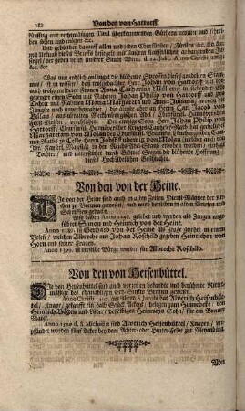 Von den von der Heine.