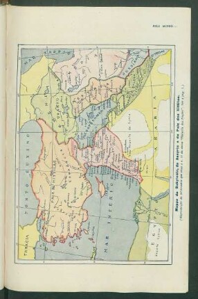 Mappa da Babylonia, da Asyria e do país dos Hittitas