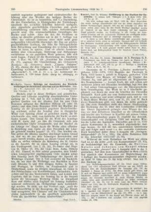 156 [Rezension] Bauer, Wilhelm, Einführung in das Studium der Geschichte. 2., verb. Aufl