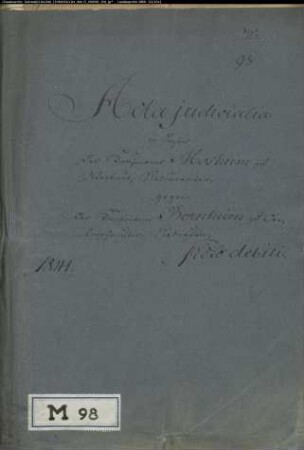 Mosheim, Kaufmann in Warburg gegen Handelsmann Bornheim in Oerlinghausen