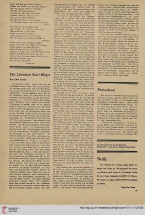 Die Literatur Karl Mays