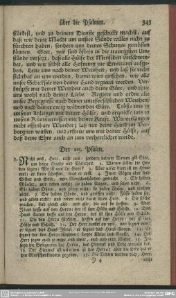 Der 115. Psalm