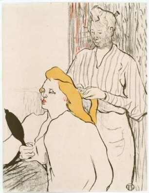Le Coiffeur - Programme du Théâtre Libre