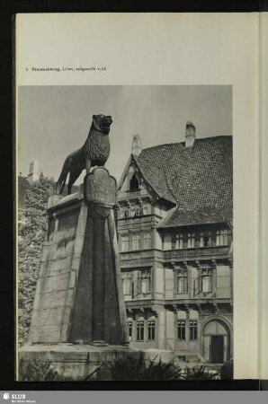 Braunschweig, Löwe, aufgestellt 1166