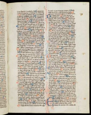 Fleuronnée-Initiale E, gespalten (Ps 80)