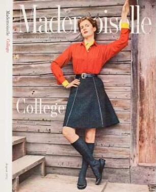 Modeaufnahme, Tearsheet, Cover (Mademoiselle)