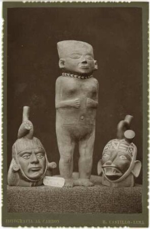 Tongefäße, Tonfigur (Dr. Nicolas Saënz)