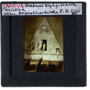Wien, Canova, Grabdenkmal für Erzherzogin Marie Christine