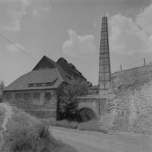 Freiberg. Lehr- und Besucherbergwerk; Übertageschacht und Schaubergwerk "Alte Elisabeth"