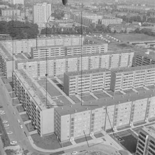 Neubaugebiet in Dresden-Seidnitz/Dobritz : Blickrichtung Nordwesten
