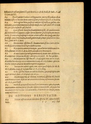 De Aditione Hereditatis