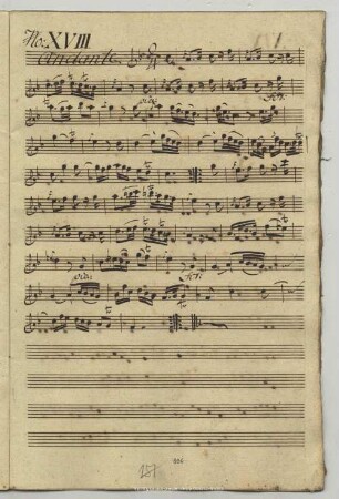 18. Anonymus, Andante, F-Dur